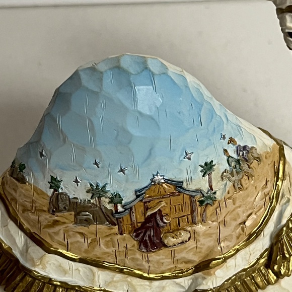 Thomas Kinkade Devoted Camel Elegant Blessings Nativity Figurine Hawthorne 2009 - Picture 4 of 12